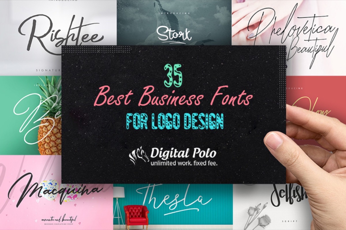 35 Best Business Fonts for Professional Logo Design