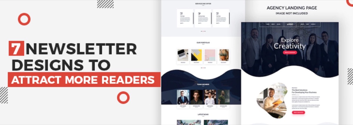 7 Newsletter Design Concepts To Attract More Readers